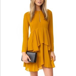 A.L.C. Mustard Mini Dress
